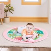 image:imageBright Starts Wild Rainforest Foldaway Activity Gym with Carry Bag for Storage amp Travel Blue Green Jungle Play Gym Newborns amp UpPink