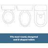 image:imageDisney Minnie Mouse 2in1 My Travel Potty by Bright Starts Freestanding Potty or Toilet Topper Seat Includes Travel Storage Bag PinkCars Flip  Sit