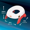 image:imageDisney Minnie Mouse 2in1 My Travel Potty by Bright Starts Freestanding Potty or Toilet Topper Seat Includes Travel Storage Bag PinkCars Travel