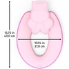 image:imageDisney Minnie Mouse 2in1 My Travel Potty by Bright Starts Freestanding Potty or Toilet Topper Seat Includes Travel Storage Bag PinkMinnie Flip  Sit