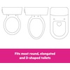 image:imageDisney Minnie Mouse 2in1 My Travel Potty by Bright Starts Freestanding Potty or Toilet Topper Seat Includes Travel Storage Bag PinkMinnie Flip  Sit