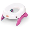 image:imageDisney Minnie Mouse 2in1 My Travel Potty by Bright Starts Freestanding Potty or Toilet Topper Seat Includes Travel Storage Bag PinkMinnie Travel