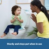 image:imageDisney Minnie Mouse 2in1 My Travel Potty by Bright Starts Freestanding Potty or Toilet Topper Seat Includes Travel Storage Bag PinkStitch Flip  Sit