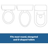 image:imageDisney Minnie Mouse 2in1 My Travel Potty by Bright Starts Freestanding Potty or Toilet Topper Seat Includes Travel Storage Bag PinkStitch Flip  Sit