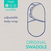 image:imageSwaddleMe by Ingenuity Original Swaddle 100 Cotton Improves Sleep amp Calms Startle Reflex 03 Months 10 TOG 2Pack Baby Swaddle Blanket  Winnie The PoohPink Polk Whale