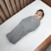 image:imageSwaddleMe by Ingenuity Original Swaddle 100 Cotton Improves Sleep amp Calms Startle Reflex 03 Months 10 TOG 2Pack Baby Swaddle Blanket  Winnie The PoohGray 1pack