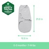 image:imageSwaddleMe by Ingenuity Original Swaddle 100 Cotton Improves Sleep amp Calms Startle Reflex 03 Months 10 TOG 2Pack Baby Swaddle Blanket  Winnie The PoohPeekaboo Panda 3pack