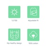 image:imageSwaddleMe by Ingenuity Original Swaddle 100 Cotton Improves Sleep amp Calms Startle Reflex 03 Months 10 TOG 2Pack Baby Swaddle Blanket  Winnie The PoohWinnie the Pooh 2pack