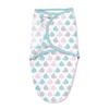 image:imageSwaddleMe by Ingenuity Original Swaddle 100 Cotton Improves Sleep amp Calms Startle Reflex 03 Months 10 TOG 2Pack Baby Swaddle Blanket  Winnie The PoohPink Polk Whale