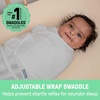 image:imageSwaddleMe by Ingenuity Original Swaddle 100 Cotton Improves Sleep amp Calms Startle Reflex 03 Months 10 TOG 2Pack Baby Swaddle Blanket  Winnie The PoohKoala Trees Comfort Pack