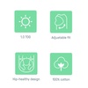 image:imageSwaddleMe by Ingenuity Original Swaddle 100 Cotton Improves Sleep amp Calms Startle Reflex 03 Months 10 TOG 2Pack Baby Swaddle Blanket  Winnie The PoohRainbow 3pack