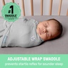 image:imageSwaddleMe by Ingenuity Original Swaddle 100 Cotton Improves Sleep amp Calms Startle Reflex 03 Months 10 TOG 2Pack Baby Swaddle Blanket  Winnie The PoohSpace  Clouds 2pack