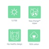 image:imageSwaddleMe by Ingenuity Original Swaddle 100 Cotton Improves Sleep amp Calms Startle Reflex 03 Months 10 TOG 2Pack Baby Swaddle Blanket  Winnie The PoohPeekaboo Panda 3pack