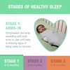 image:imageSwaddleMe by Ingenuity Original Swaddle 100 Cotton Improves Sleep amp Calms Startle Reflex 03 Months 10 TOG 2Pack Baby Swaddle Blanket  Winnie The PoohDream Waves 1pack