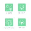 image:imageSwaddleMe by Ingenuity Original Swaddle 100 Cotton Improves Sleep amp Calms Startle Reflex 03 Months 10 TOG 2Pack Baby Swaddle Blanket  Winnie The PoohTiny Tiles 1pack
