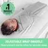 image:imageSwaddleMe by Ingenuity Original Swaddle 100 Cotton Improves Sleep amp Calms Startle Reflex 03 Months 10 TOG 2Pack Baby Swaddle Blanket  Winnie The PoohDino Mite 3pack