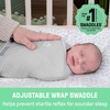 image:imageSwaddleMe by Ingenuity Original Swaddle 100 Cotton Improves Sleep amp Calms Startle Reflex 03 Months 10 TOG 2Pack Baby Swaddle Blanket  Winnie The PoohGray 1pack