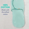 image:imageSwaddleMe by Ingenuity Original Swaddle 100 Cotton Improves Sleep amp Calms Startle Reflex 03 Months 10 TOG 2Pack Baby Swaddle Blanket  Winnie The PoohGrey Dots  Stripes