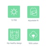 image:imageSwaddleMe by Ingenuity Original Swaddle 100 Cotton Improves Sleep amp Calms Startle Reflex 03 Months 10 TOG 2Pack Baby Swaddle Blanket  Winnie The PoohLadybug Picnic 3pack