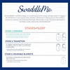 image:imageSwaddleMe by Ingenuity Original Swaddle 100 Cotton Improves Sleep amp Calms Startle Reflex 03 Months 10 TOG 2Pack Baby Swaddle Blanket  Winnie The PoohGrey Dots  Stripes