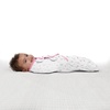 image:imageSwaddleMe by Ingenuity Original Swaddle 100 Cotton Improves Sleep amp Calms Startle Reflex 03 Months 10 TOG 2Pack Baby Swaddle Blanket  Winnie The PoohLil Lamas