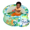 image:imageBright Starts Rowdy Rainforest Stow amp Go Baby Ball Pit with 20 Balls amp 3 Ball Drops Foldable Ball Pit for Babies amp Toddlers 6 Months Includes Carry Bag