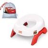 image:imageDisney Minnie Mouse 2in1 My Travel Potty by Bright Starts Freestanding Potty or Toilet Topper Seat Includes Travel Storage Bag PinkCars Travel