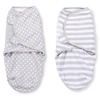 Grey Dots & Stripes