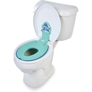 image:imageDisney Minnie Mouse 2in1 My Travel Potty by Bright Starts Freestanding Potty or Toilet Topper Seat Includes Travel Storage Bag PinkStitch Flip  Sit