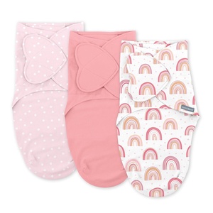 image:imageSwaddleMe by Ingenuity Original Swaddle 100 Cotton Improves Sleep amp Calms Startle Reflex 03 Months 10 TOG 2Pack Baby Swaddle Blanket  Winnie The PoohRainbow 3pack