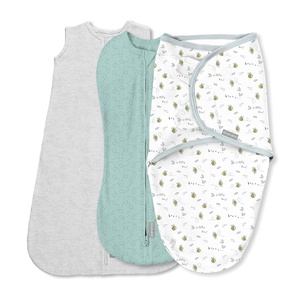 image:imageSwaddleMe by Ingenuity Original Swaddle 100 Cotton Improves Sleep amp Calms Startle Reflex 03 Months 10 TOG 2Pack Baby Swaddle Blanket  Winnie The PoohBees Comfort Pack