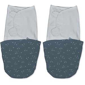 image:imageSwaddleMe by Ingenuity Original Swaddle 100 Cotton Improves Sleep amp Calms Startle Reflex 03 Months 10 TOG 2Pack Baby Swaddle Blanket  Winnie The PoohTiny Tiles 1pack