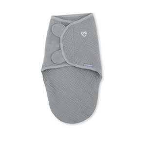 image:imageSwaddleMe by Ingenuity Original Swaddle 100 Cotton Improves Sleep amp Calms Startle Reflex 03 Months 10 TOG 2Pack Baby Swaddle Blanket  Winnie The PoohGray 1pack