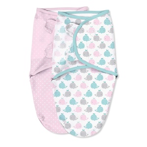 image:imageSwaddleMe by Ingenuity Original Swaddle 100 Cotton Improves Sleep amp Calms Startle Reflex 03 Months 10 TOG 2Pack Baby Swaddle Blanket  Winnie The PoohPink Polk Whale