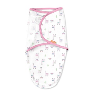 image:imageSwaddleMe by Ingenuity Original Swaddle 100 Cotton Improves Sleep amp Calms Startle Reflex 03 Months 10 TOG 2Pack Baby Swaddle Blanket  Winnie The PoohLil Lamas