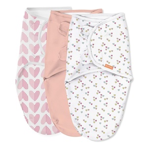 image:imageSwaddleMe by Ingenuity Original Swaddle 100 Cotton Improves Sleep amp Calms Startle Reflex 03 Months 10 TOG 2Pack Baby Swaddle Blanket  Winnie The PoohBaby Hearts
