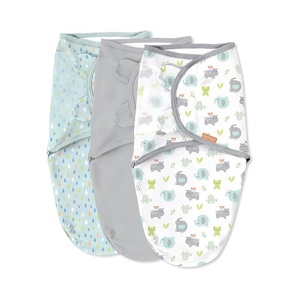 image:imageSwaddleMe by Ingenuity Original Swaddle 100 Cotton Improves Sleep amp Calms Startle Reflex 03 Months 10 TOG 2Pack Baby Swaddle Blanket  Winnie The PoohJungle Drops