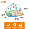 image:imageBright Starts Tropical Treetop Baby Activity Gym amp Tummy Time Mat Ages Newborn amp UpJungle Jubilee