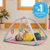 image:imageBright Starts Tropical Treetop Baby Activity Gym amp Tummy Time Mat Ages Newborn amp UpPink Wild Wiggles