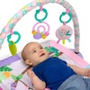 image:imageBright Starts Tropical Treetop Baby Activity Gym amp Tummy Time Mat Ages Newborn amp UpTropical Treetop