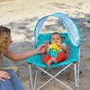 image:imageBright Starts Pop N Chill Baby Chair Travel Seat IndoorOutdoor Use Portable Infant Seat with Removable UPF 50 Canopy Pink 06 MonthsNemo