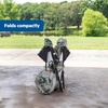 image:imageBright Starts Pop N Jump Portable Baby Activity Center Indoor Outdoor Use Lightweight Carrying Bag Canopy 612 Months  Sky Stripes BlueFord Bronco