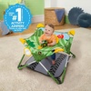 image:imageBright Starts Pop N Jump Portable Baby Activity Center Indoor Outdoor Use Lightweight Carrying Bag Canopy 612 Months  Sky Stripes BlueJohn Deere