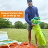image:imageBright Starts Pop N Jump Portable Baby Activity Center Indoor Outdoor Use Lightweight Carrying Bag Canopy 612 Months  Sky Stripes BlueOwl Forest