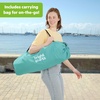 image:imageBright Starts Pop N Jump Portable Baby Activity Center Indoor Outdoor Use Lightweight Carrying Bag Canopy 612 Months  Sky Stripes BlueSky Stripes