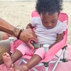image:imageBright Starts Pop N Sit Portable Booster Seat 3in1 Floor Seat Travel High Chair amp Toddler Booster with Feeding Tray IndoorOutdoor Grey 6 Months3 YearsCore Pink