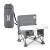 image:imageBright Starts Pop N Sit Portable Booster Seat 3in1 Floor Seat Travel High Chair amp Toddler Booster with Feeding Tray IndoorOutdoor Grey 6 Months3 YearsCore Gray