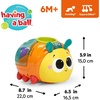 image:imageBright Starts Spin n Chase Bug Ball Popper Toy with Lights amp Music Crawling Baby Toy Encourages Movement amp Motor Skills Unisex 6 MonthsBug