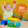 image:imageBright Starts Spin n Chase Bug Ball Popper Toy with Lights amp Music Crawling Baby Toy Encourages Movement amp Motor Skills Unisex 6 MonthsBus