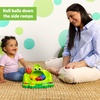 image:imageBright Starts Spin n Chase Bug Ball Popper Toy with Lights amp Music Crawling Baby Toy Encourages Movement amp Motor Skills Unisex 6 MonthsFrog